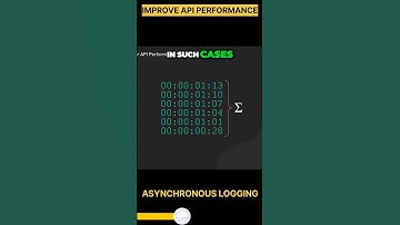 Improve Api Performance -  asynchronous Logging