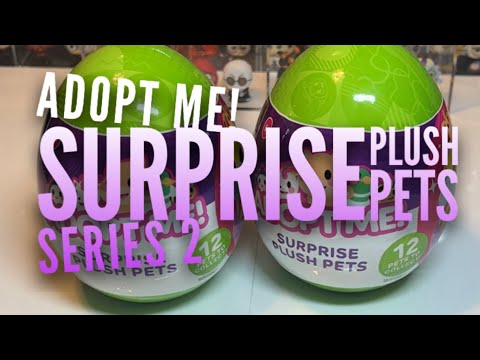 ADOPT ME! Surprise PURPLE Egg Plush Pets (Series 1) *1 Of 4 Mystery Pets &  Code*