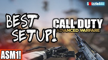 Advanced Warfare ASM1 BEST Class Setup! (Call of Duty: Advanced Warfare Gameplay)