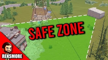We made a Personal Safe Zone with this Trap base!