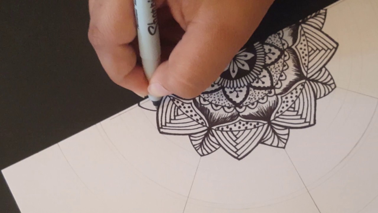 DIY Half Mandala Step by Step & Tips English/Espanol