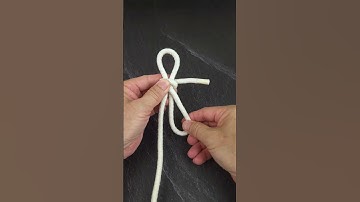 Learn how to tie double dragon loop knot