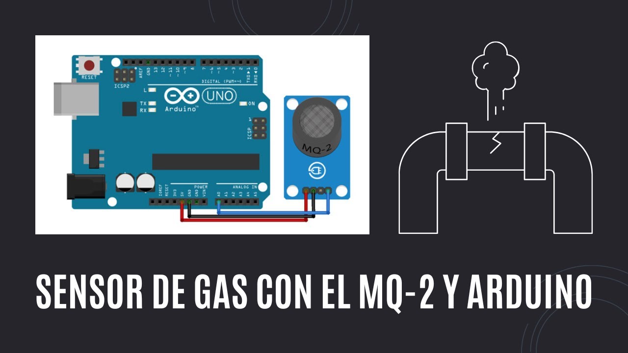 ¡Alarma de GAS con Arduino! Hazla tú mismo con el sensor MQ2 - YouTube