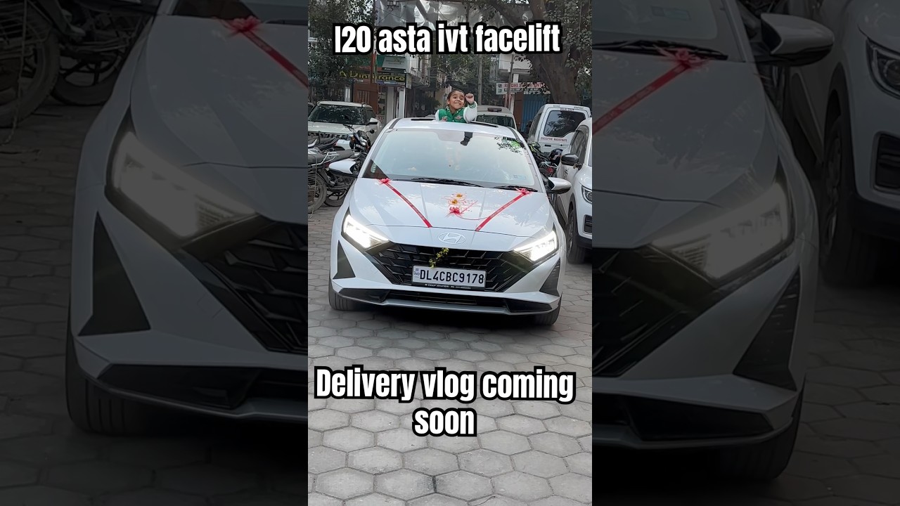 Delivery of new Hyundai i20 asta ivt 2024