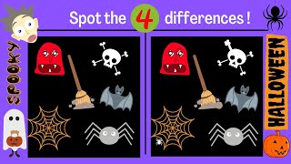 🎃 HALLOWEEN Spot the Difference game for kids 🎃