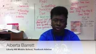 Beautiful Alberta Barrett talks about Walsworth Workshops Plant