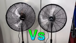 20 Inch High Velocity Fans Comparison - Pedestal Oscillating Fans Comparison