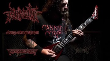 DEPRAVITY (Australia) - Rot in the Pit GUITAR PLAYTHROUGH VIDEO (Death Metal) Transcending Obscurity