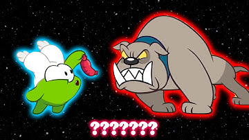 Om Nom & Giant Dog "Take it easy!" Sound Variations in 30 Seconds