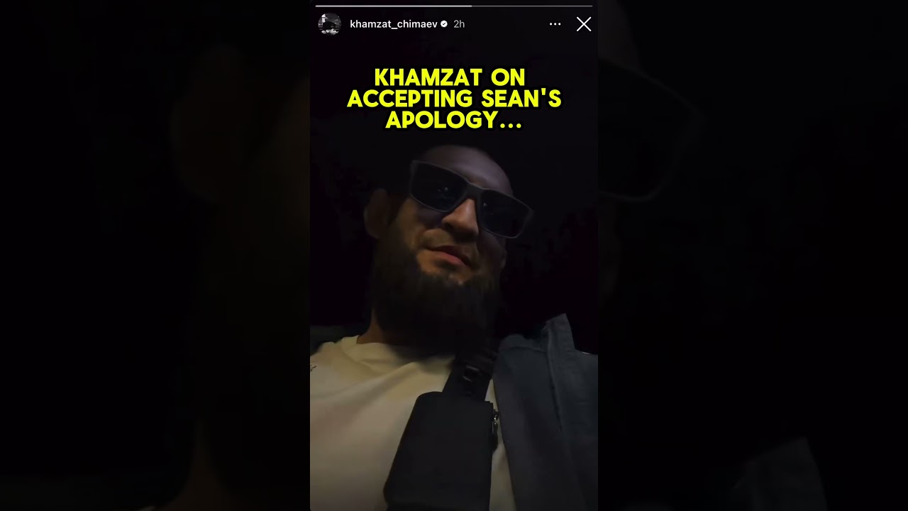 Khamzat on WHY he accepted Stricklands apology