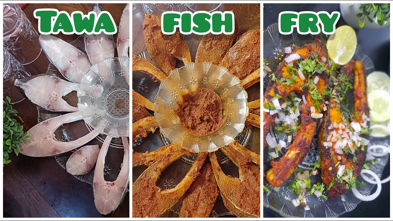 Fish tawa fry Spicy and tangy meen fry recipe Roopchand/ River