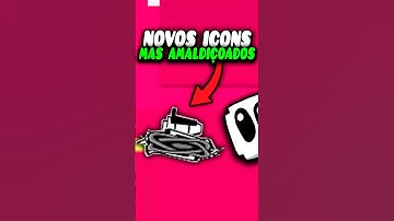 NOVOS ICONS NO GEOMETRY DASH!! #geometrydash  #games #gd #shorts