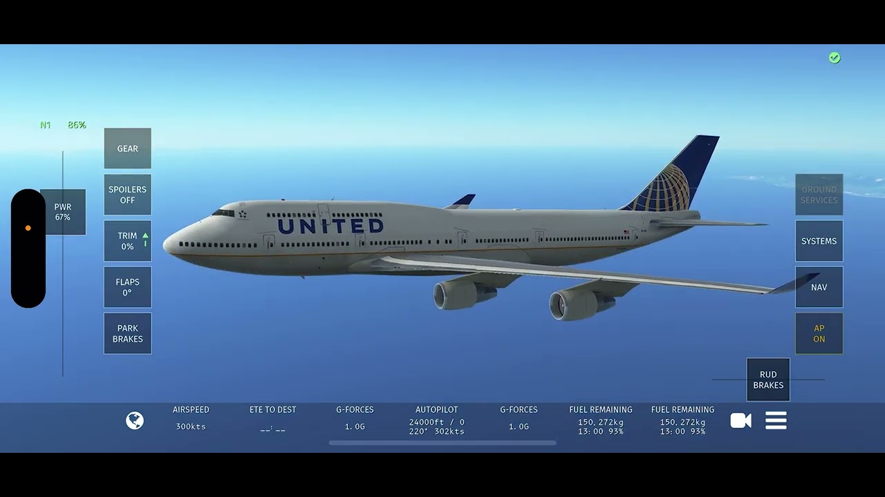 United 811 Anniversary Infinite Flight By Captain Johnny 