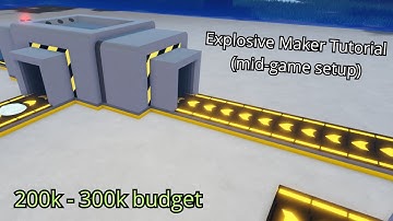 Explosive Maker (Tutorial) [Ultimate Mining Tycoon]