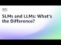 SLMs and LLMs: What’s the Difference? | Amazon Web Services