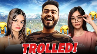 TROLLING KRUTIKA & KAASHVI FOR 9 MINUTES *epic funny 😂🤣*