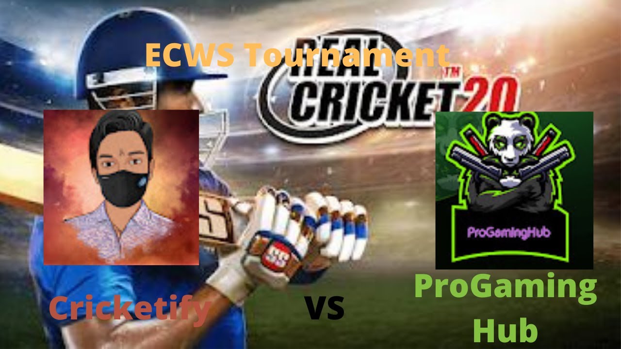 Real Cricket 20 ECWS surprising match CRICKETIFY vs ProGaming Hub
