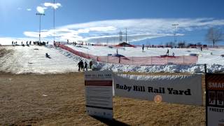 Ruby Hill Rail Yard Snowboard Park Overview