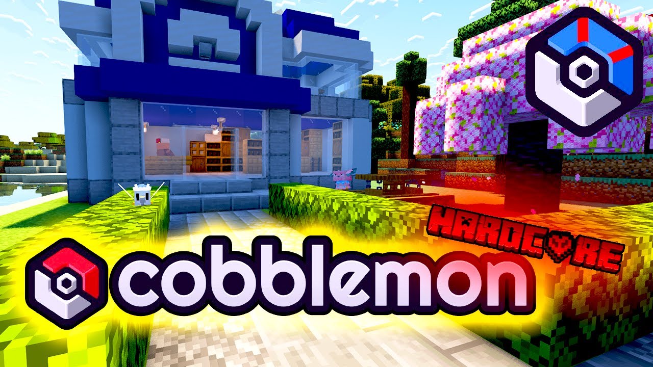 First Time Hardcore COBBLEMON - HARDCORE DAY 1 (Minecraft) - YouTube