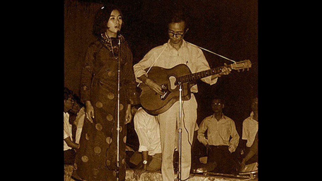 Mưa Hồng - Khánh Ly & Trịnh Công Sơn - Live tại Quán Văn (Sài Gòn) 1967