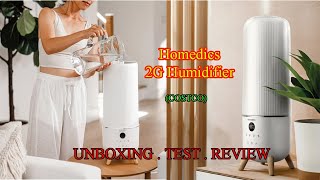 Homedics Warm and Cool Mist UV-C Ultrasonic 2G Humidifier | COSTCO | #humidifier
