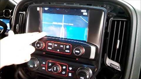 Adding Factory Navigation to a 2014 GMC Sierra