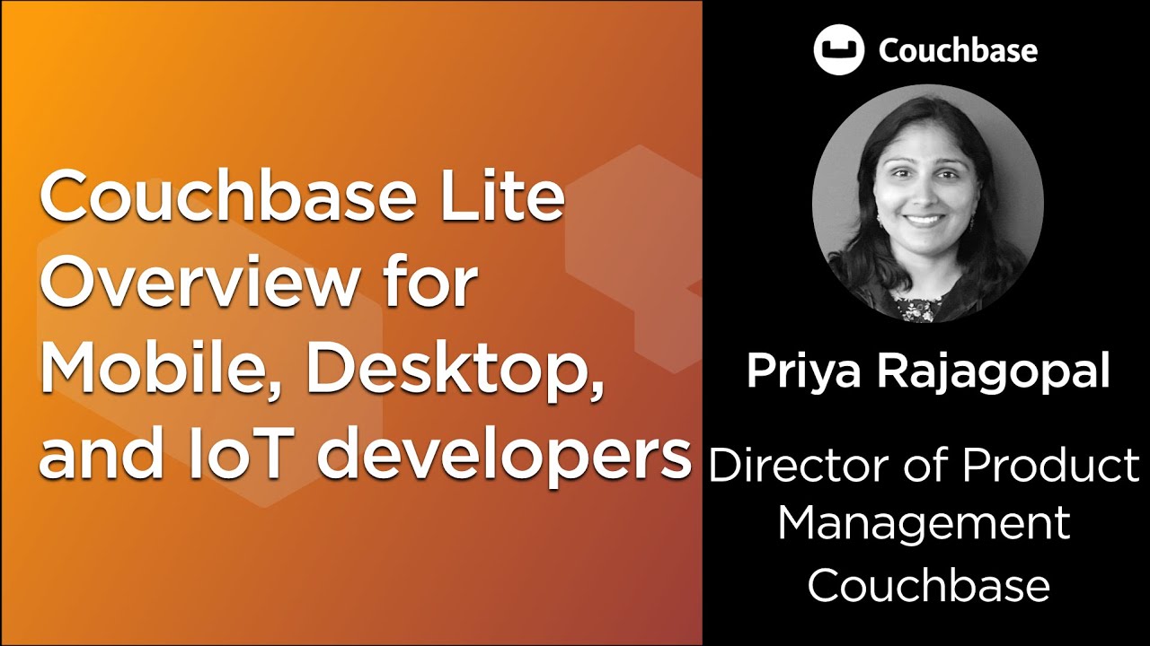 Couchbase Lite Overview Mobile YouTube