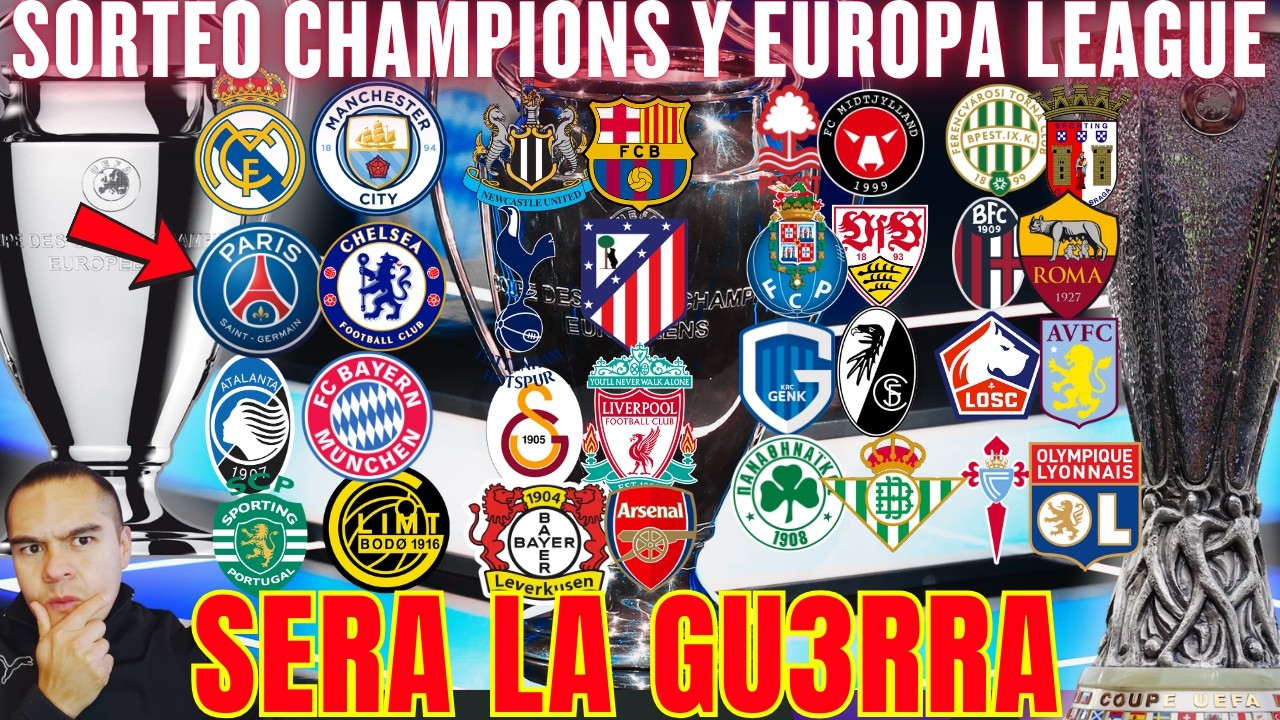 ¡SORTEO BRUTAL! Mi OPINIÓN y ANÁLISIS de los OCTAVOS | Champions League + Europa League (2026)