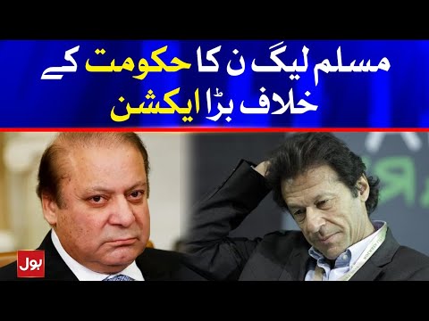 PMLN big action against the PTI government | Breaking News