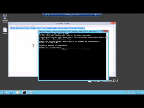 Windows Server 2012 - Instalar  NET Framework 3.5 Offline