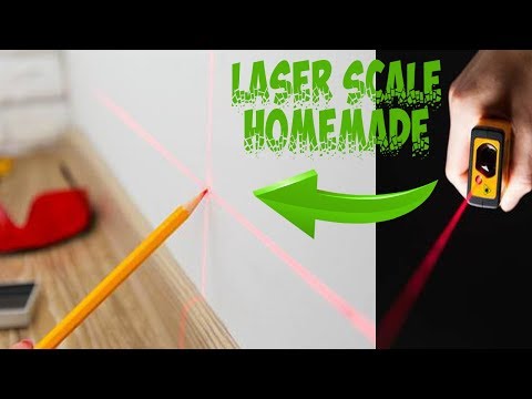 Awesome Idea from Laser and DC Motor | Laser Scale | JAHIRUL