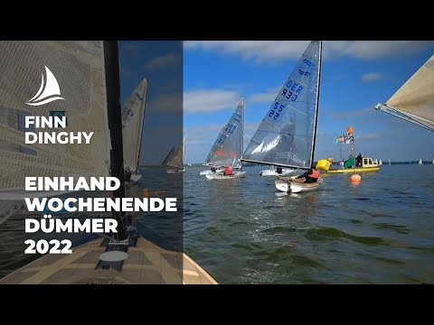 Finn Dinghy: Einhandwochenende Dümmer 2022