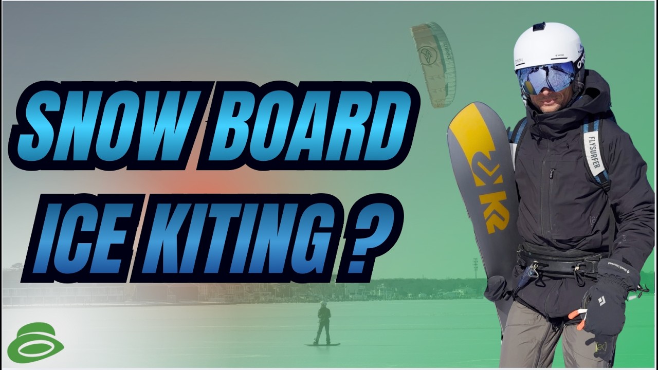 Ice Kiting with a Snowboard What Kiteboarders Need to Know