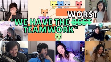 "We have the WORST Teamwork" ft. OTV & Friends (All POV) | Pico Park part 1
