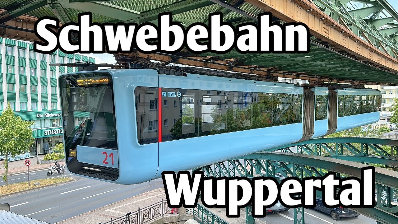 Schwebebahn Wuppertal - Suspension Railway - Monorail | Wuppertal 2023