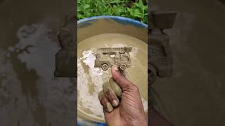 Cleaning a Red green fire truck ASMR Sastisfying