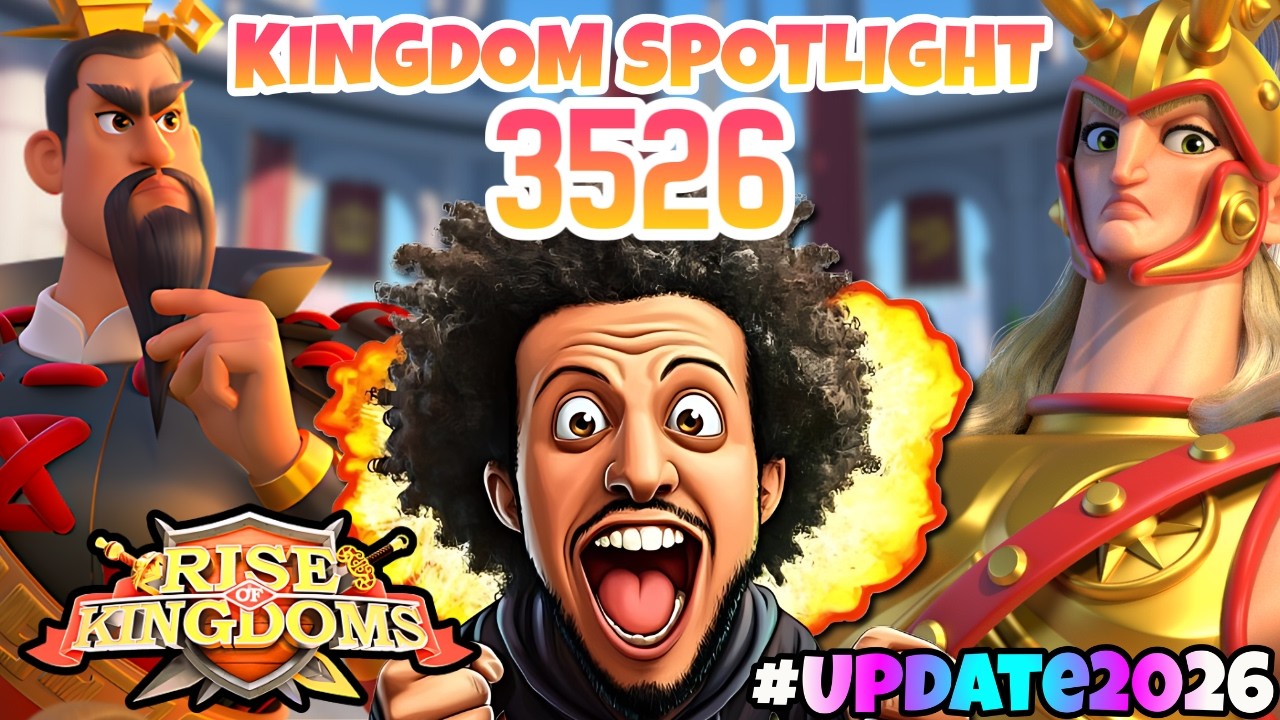Kingdom Spot Light 3526 | Rok & Chill | BOOM BOOM TIME | Rise of Kingdoms