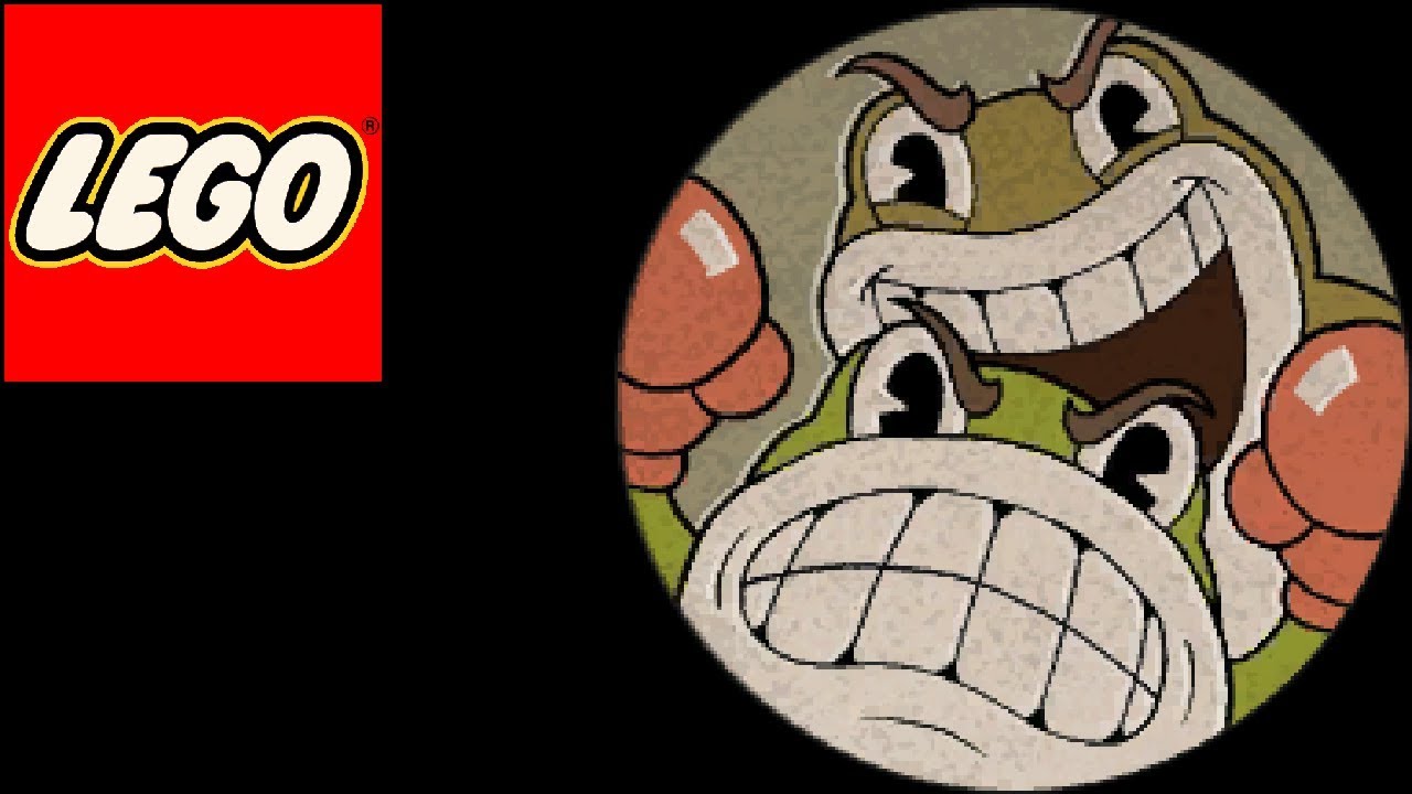 How to build lego Cuphead bosses: Ribby and Croaks