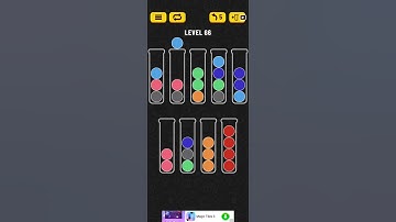 Ball sort puzzle | level 66 | quick solution