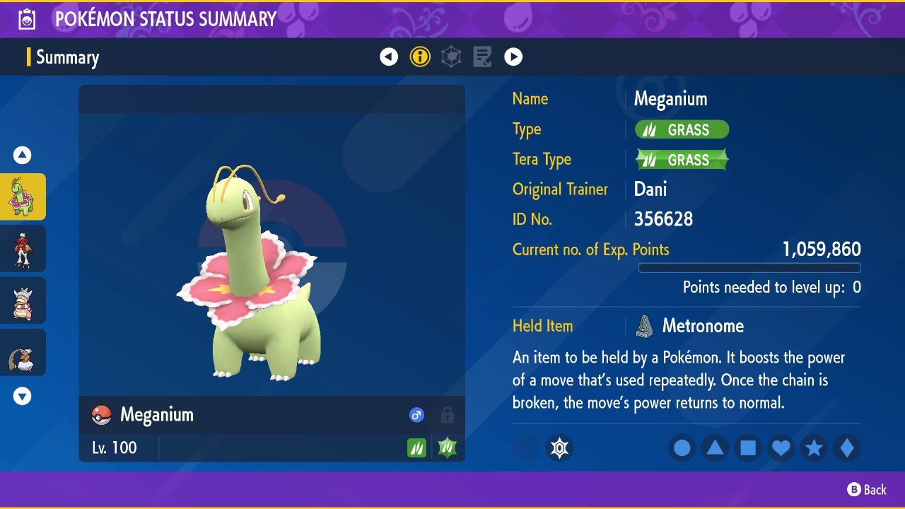 Meganium (Attacker) - Duos - 7 Star Infernape Raid - Pokemon Scarlet/Violet