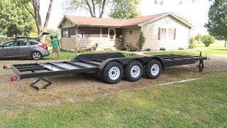 Tiny House on Wheels Tumbleweed Trailer Arrival