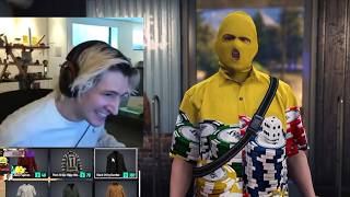 xQc's first robbery in Nopixel V GTA RP