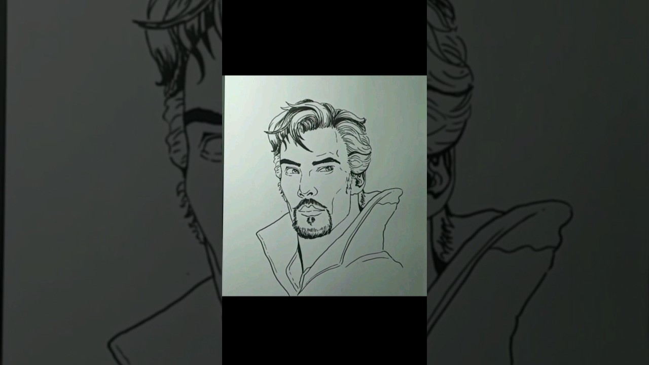 How To Draw Avengers Doctor Strange Drawing 