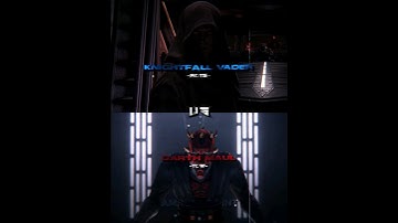 Knightfall Vader VS Darth Maul