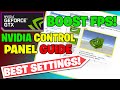 ✔️ HOW TO Optimize NVIDIA Control Panel ✔️ for *PREFORMANCE & GAMING!* 2021 UPDATE!