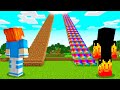 No elijas la escalera equivocada en Minecraft
