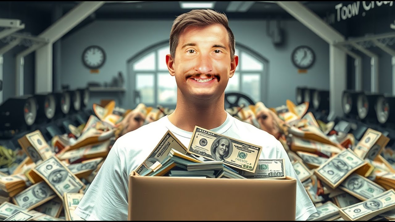 DOSTAŁEM PÓŁ MILIONA DO WYPRANIA!? | Cash Cleaner Simulator #4