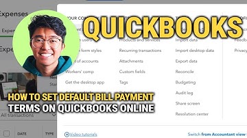 How to Set Default Bill Payment Terms on QuickBooks Online: Easy Guide!