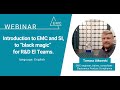 [ENG] Webinar - Introduction to EMC and SI, to “black magic” for R&amp;D El Teams