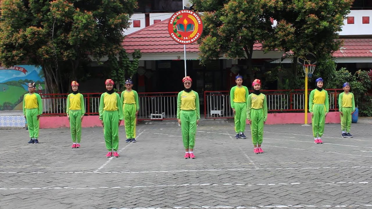 Lomba Senam Anak Indonesia Hebat 2025_SDN Cengkareng Barat 14_DKI Jakarta